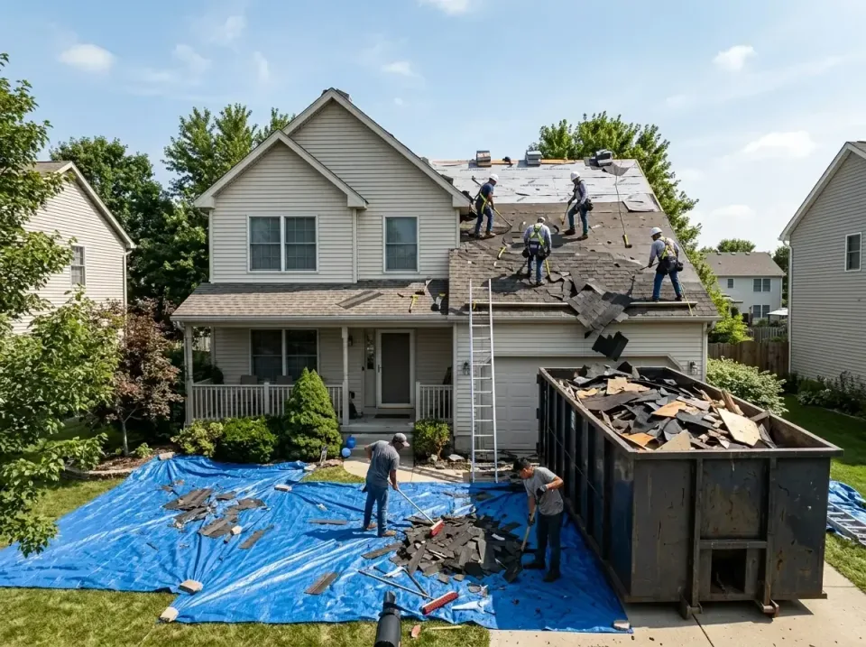 roof-replacement-debris-remova-004 — frequently asked questions, Cheapest Dumpster Rentals in Perry Heights, OH